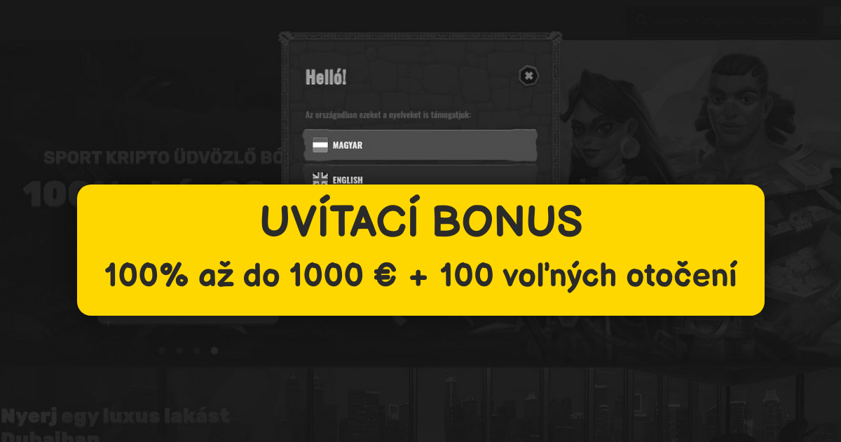 Spinaga Casino welcome bonus